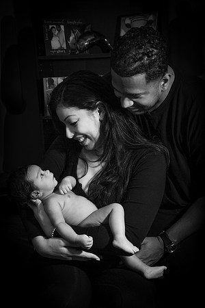 Baby Sebastian Sanchez First Month