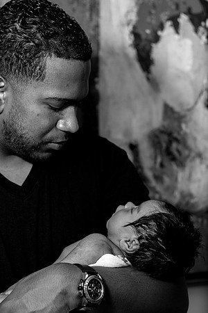 Baby Sebastian Sanchez First Month