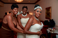 The Bride Getting Ready