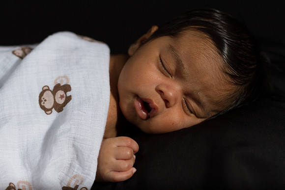 Baby Sebastian Sanchez First Month