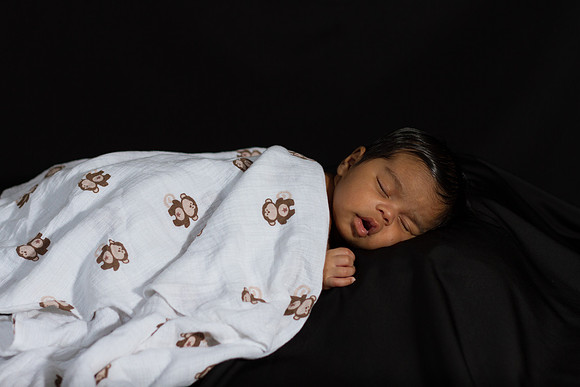 Baby Sebastian Sanchez First Month