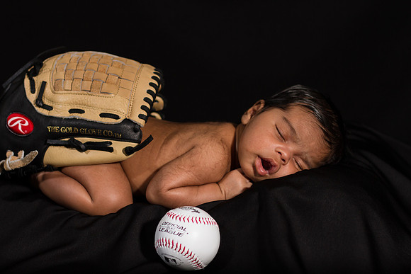 Baby Sebastian Sanchez First Month
