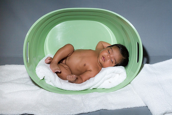 Baby Sebastian Sanchez First Month