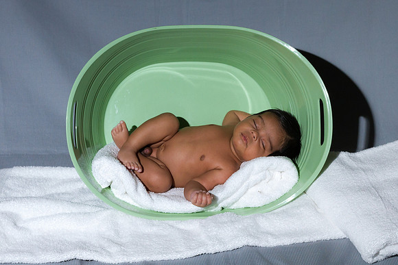 Baby Sebastian Sanchez First Month
