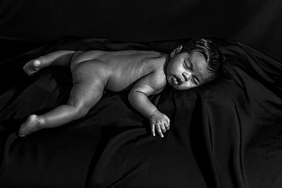 Baby Sebastian Sanchez First Month