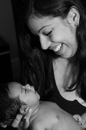 Baby Sebastian Sanchez First Month