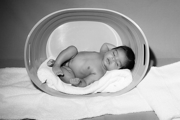 Baby Sebastian Sanchez First Month