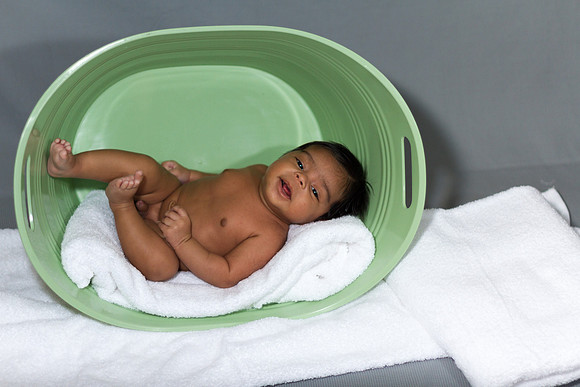 Baby Sebastian Sanchez First Month