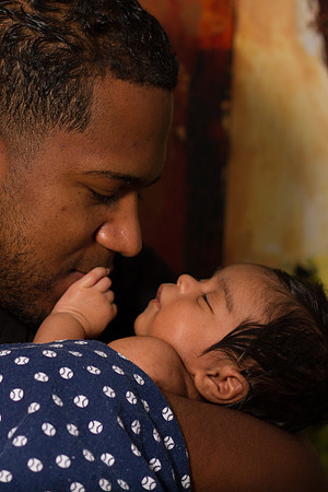 Baby Sebastian Sanchez First Month