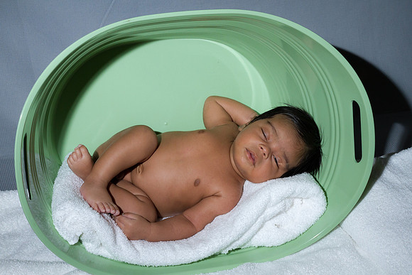 Baby Sebastian Sanchez First Month