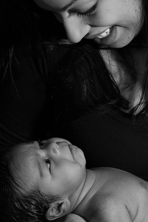Baby Sebastian Sanchez First Month
