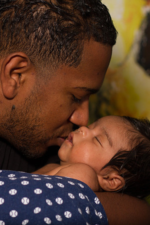 Baby Sebastian Sanchez First Month