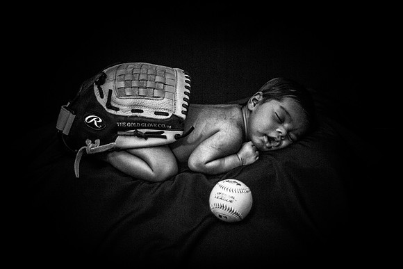 Baby Sebastian Sanchez First Month