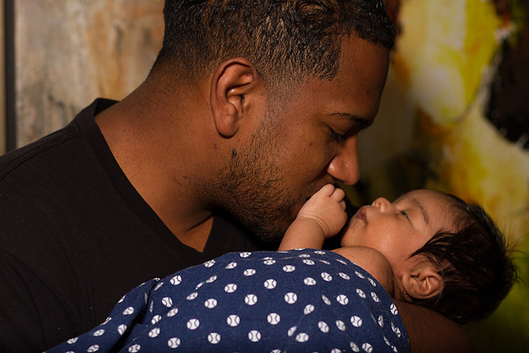 Baby Sebastian Sanchez First Month